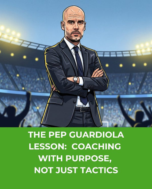 The Pep Guardiola Lesson: Coaching with Purpose, Not Just Tactics
