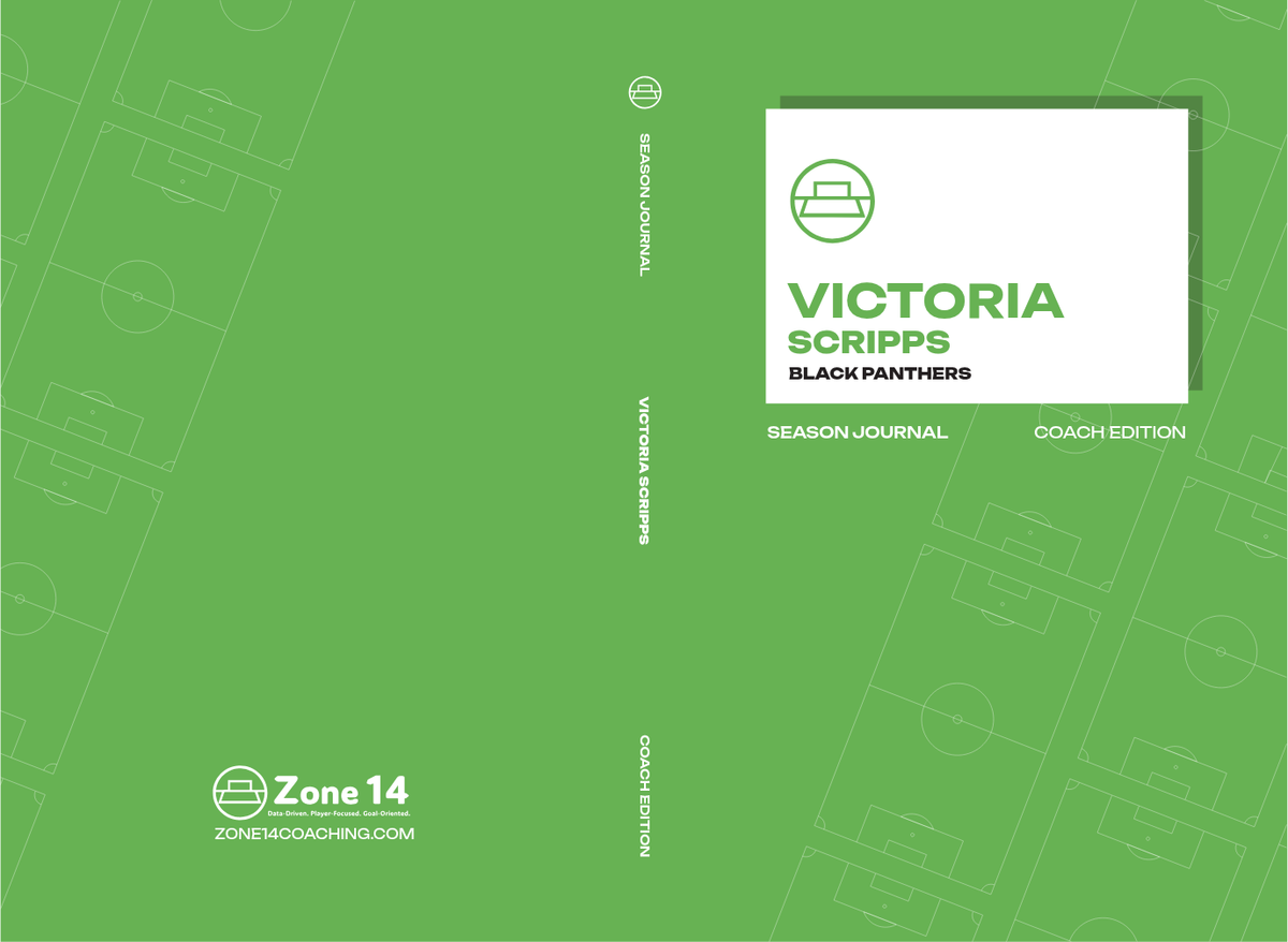 Victoria Scripps' Hardcover Coach's Journal cover image