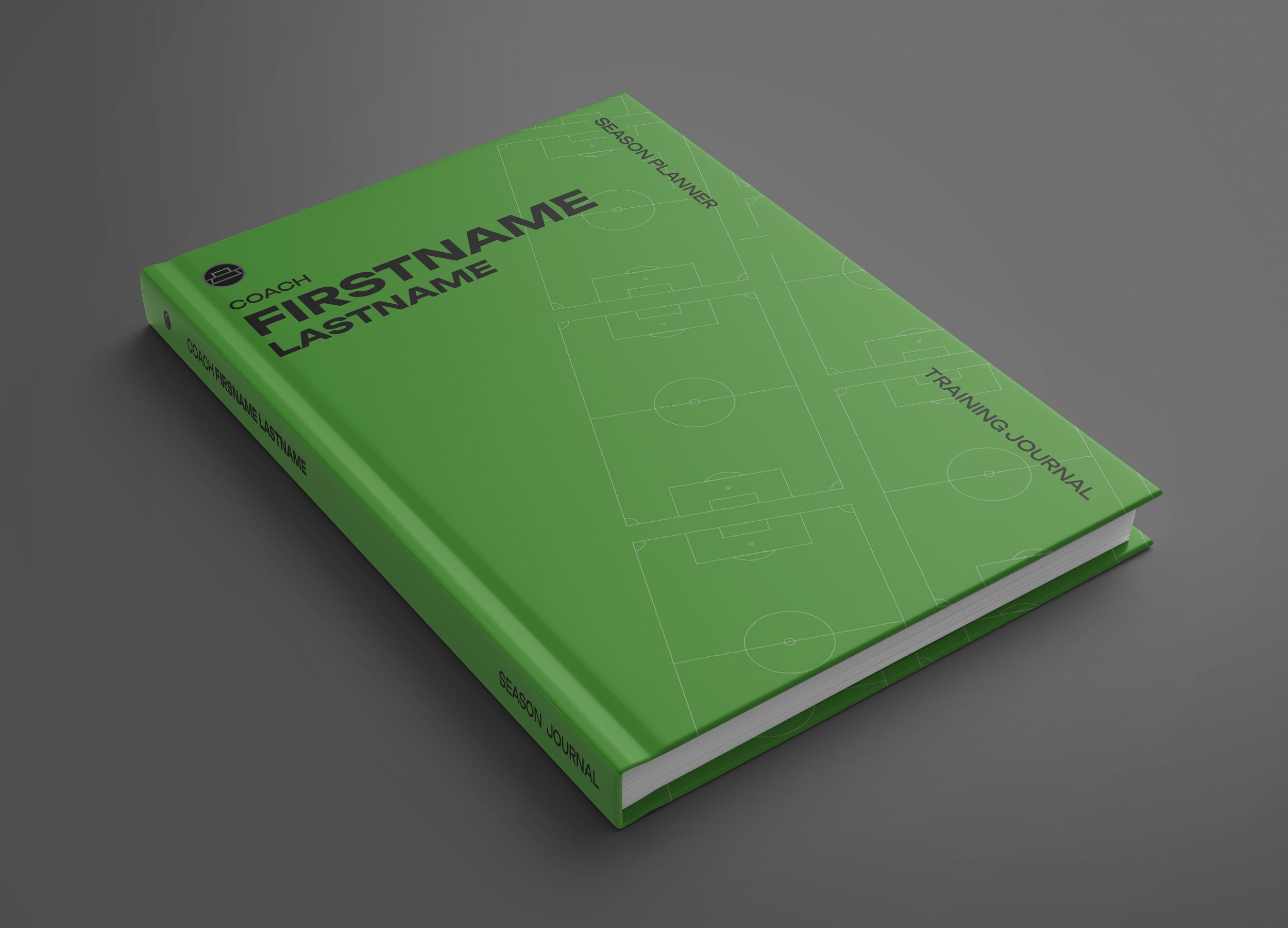 Hard Cover Soccer Coach's Journal – Zone 14 Coaching