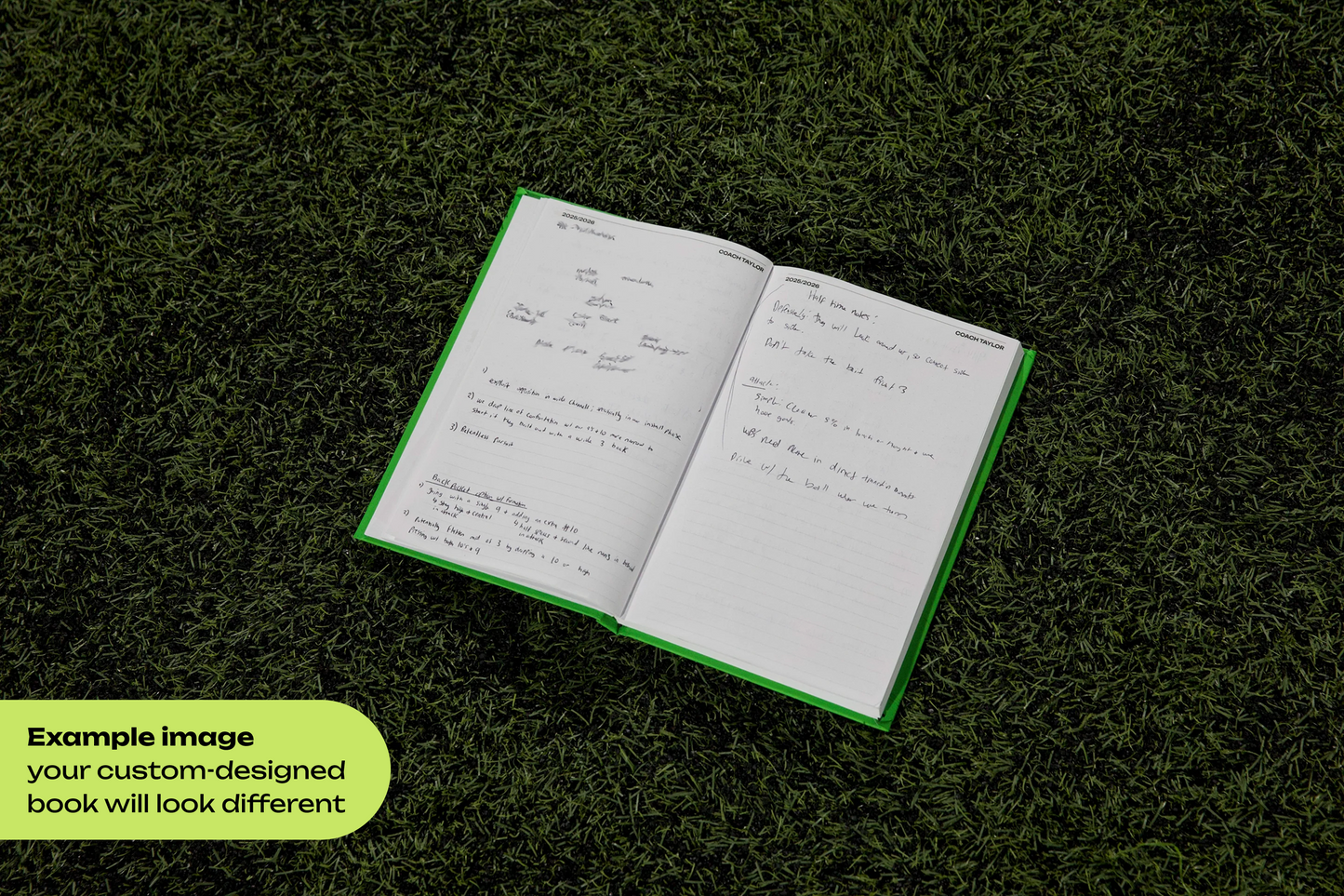 Soft Cover Soccer Coach's Journal