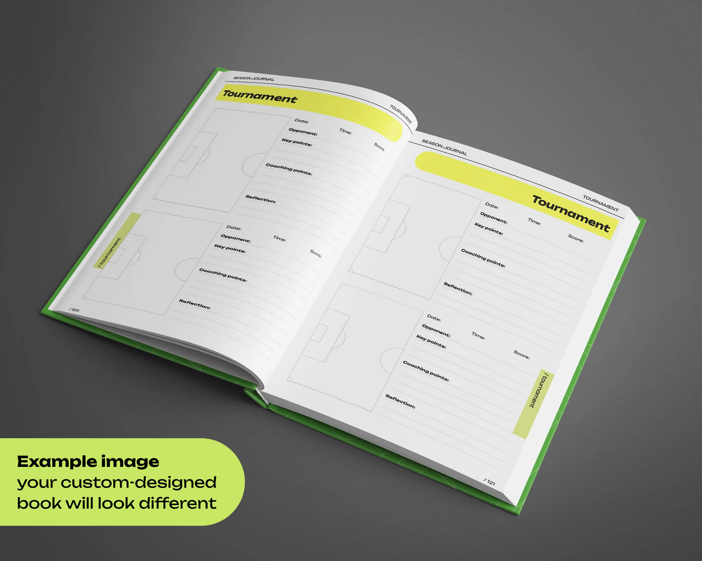 Soft Cover Soccer Coach's Journal