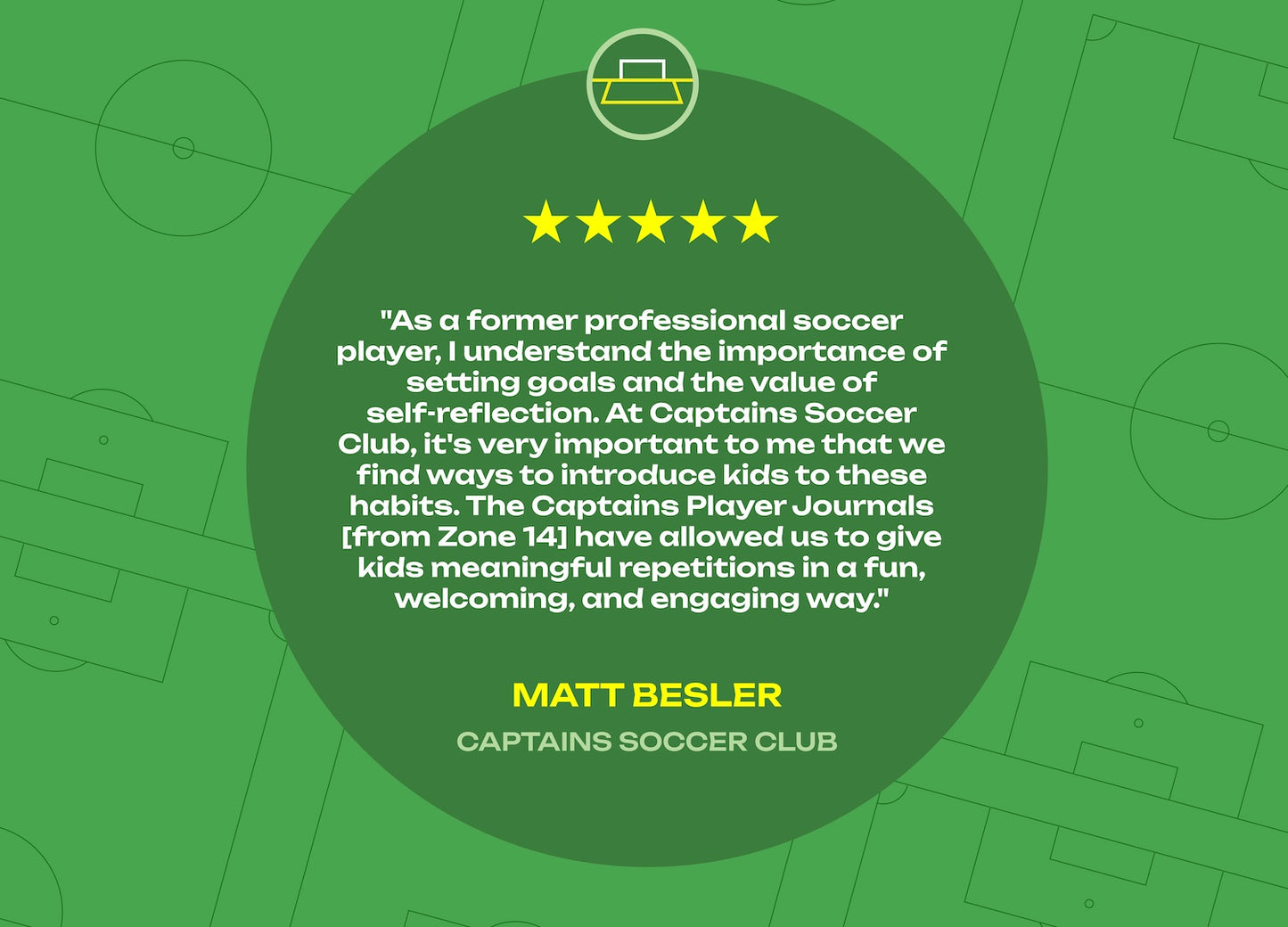 Soft Cover Soccer Player's Journal