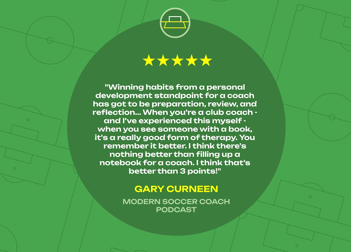 Soft Cover Soccer Player's Journal