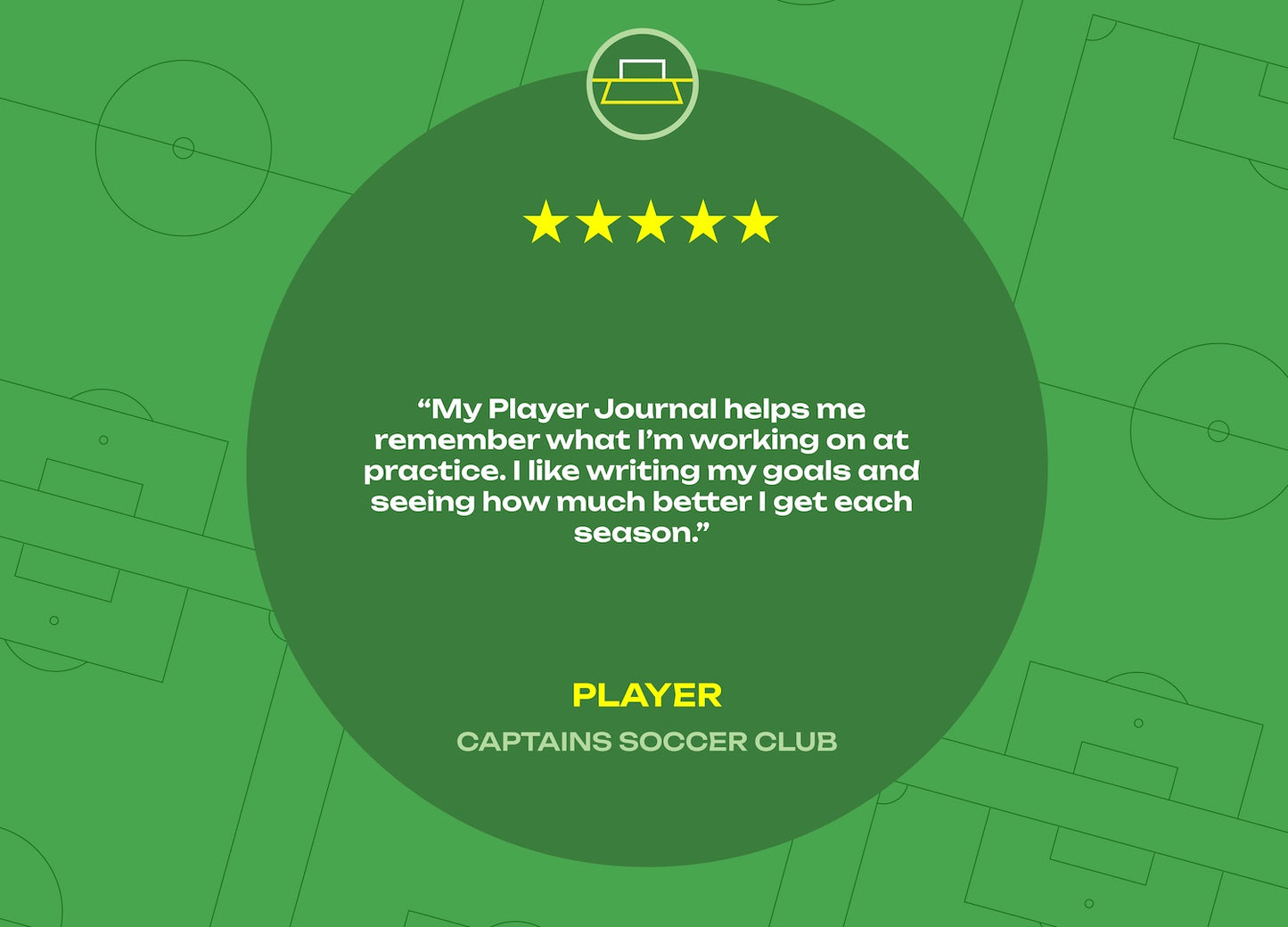 Soft Cover Soccer Player's Journal