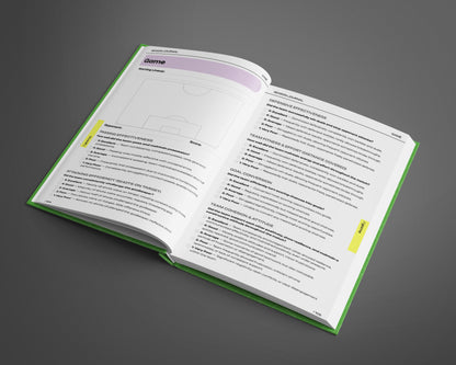 Hard Cover Coach's Journal