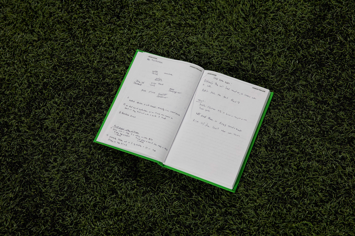 Hard Cover Soccer Coach's Journal