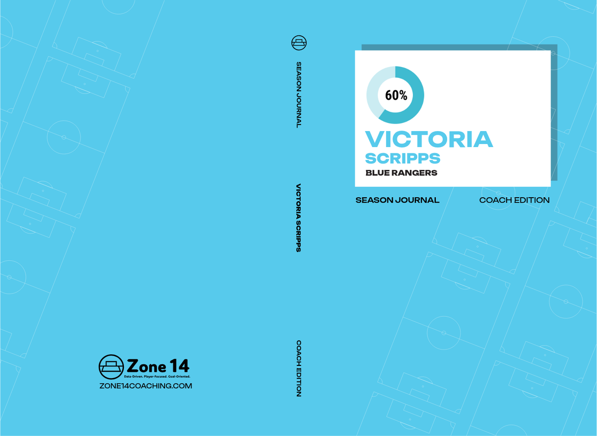 Victoria Scripps' Hardcover Coach's Journal cover image