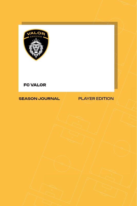 FC Valor Hardcover Soccer Player's Journal