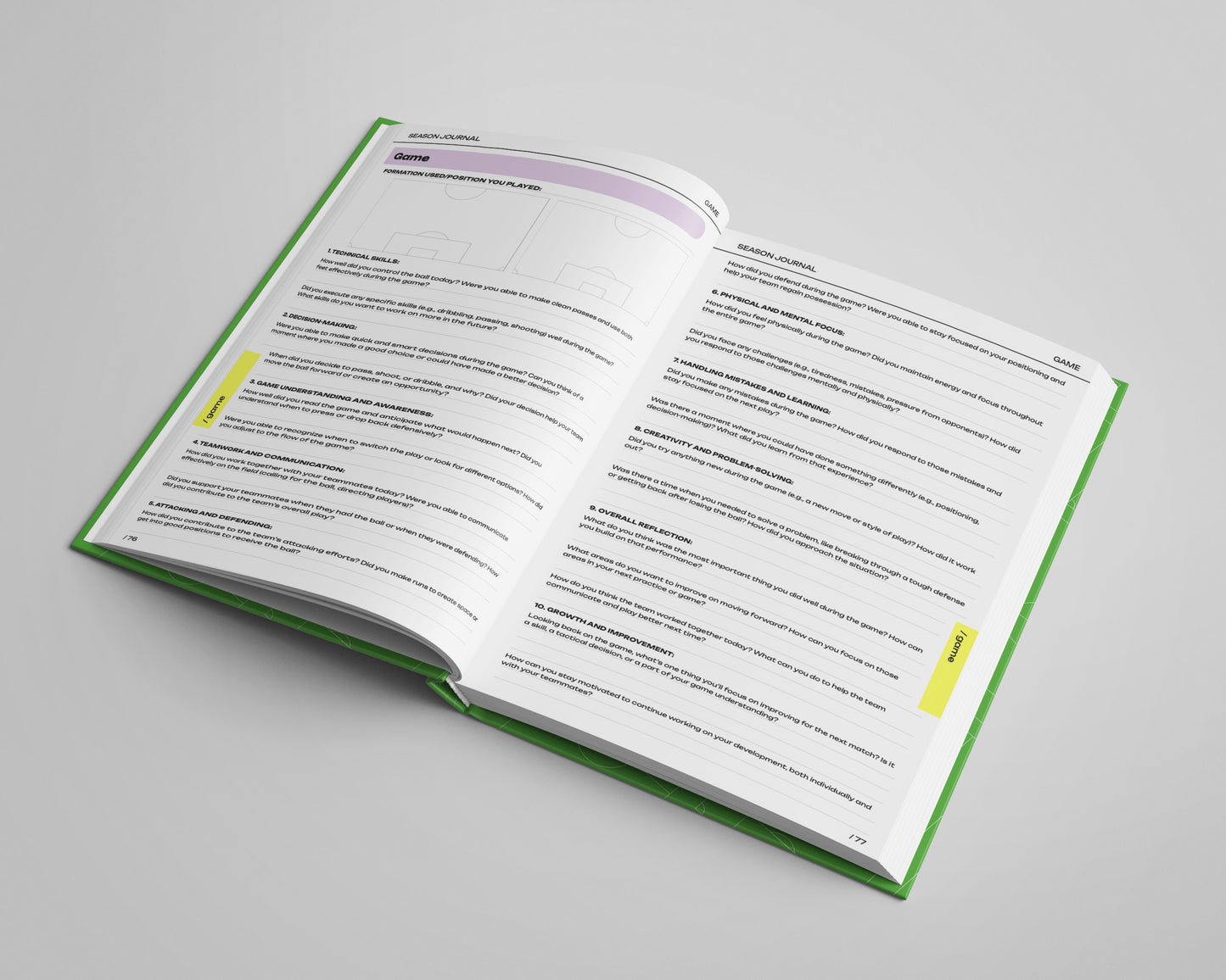 Soft Cover Player's Book